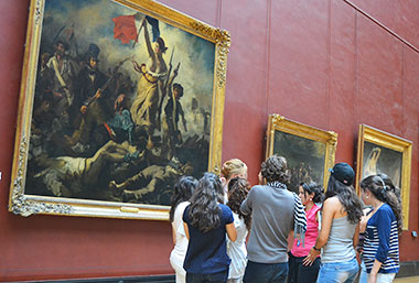 Studenti della scuola Accord in visita ai musei di Parigi