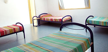 Una camera del campus Parc Imperial a Nizza - scuola di francese Azurlingua
