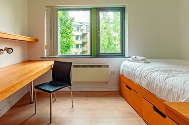 camera da letto singola nel college di Limerick