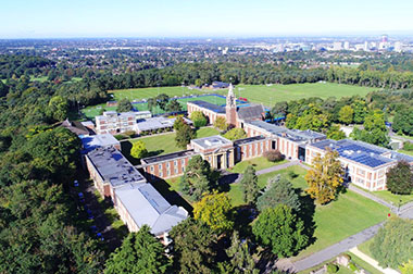 Royal Russell college Londra, veduta aerea