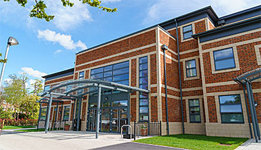 Un edificio del Royal Russell college Londra