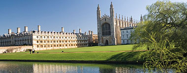 Una veduta di Cambridge