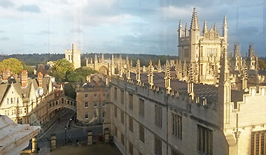 Una veduta di Oxford