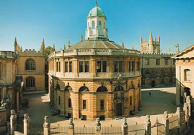 Il celebre Sheldonian theatre a Oxford