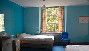 Una stanza del college di Stowe - scuola di inglese per ragazzi Regent 