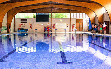 Il college di Stowe, la piscina - Scuola di inglese Regent