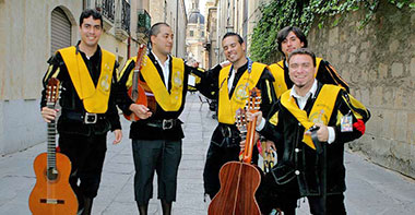 musicos per le vie di Salamanca