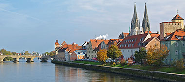 uno scorcio di Regensburg